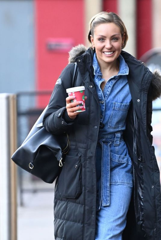 AMY DOWDEN Out Ahead of Strictly Come Dancing Live Event in Birmingham 01/16/2025