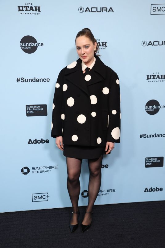 AMY FORSYTH at Plainclothes Premiere at Sundance Film Festival in Park City 01/26/2025