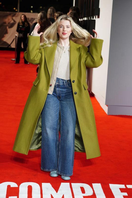 ANAIS GALLAGHER at A Complete Unknown UK Premiere in London 01/14/2025