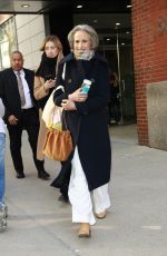 ANDIE MACDOWELL Out and About in New York City 01/21/2025