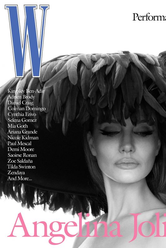 ANGELINA JOLIE for W Magazine Best Performances, January 2025