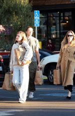 ANGELINA JOLIE Oit for Grocery Shopping with Her Children at Lazy Acres 01/14/2025