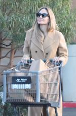 ANGELINA JOLIE Out Shopping with Her Son Knox in Los Angeles 01/223/2025