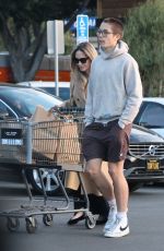 ANGELINA JOLIE Out Shopping with Her Son Knox in Los Angeles 01/223/2025