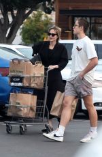 ANGELINA JOLIE Stocks up on Essentials with Her Son Knox in Los Feliz 01/19/2025