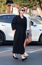 ANGELINA JOLIE Stocks up on Essentials with Her Son Knox in Los Feliz 01/19/2025