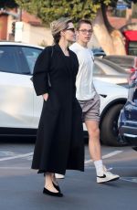 ANGELINA JOLIE Stocks up on Essentials with Her Son Knox in Los Feliz 01/19/2025