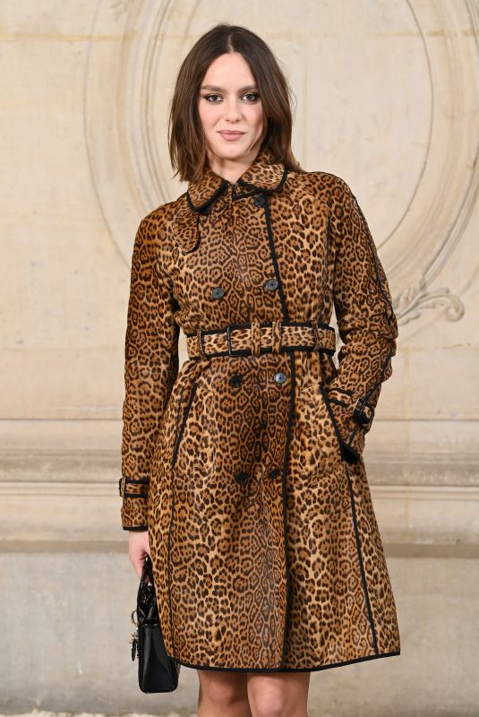 ANGELINA WORETH at Christian Dior Haute Couture Show at Paris Fashion Week 01/27/2025