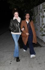 ANNA KENDRICK Night Out with a Friend at Chateau Marmont 01/23/2025