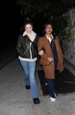 ANNA KENDRICK Night Out with a Friend at Chateau Marmont 01/23/2025
