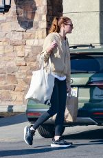 ANNA OSCEOLA Out Shopping for Grocery in Los Feliz 01/28/2025