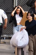 ANNA SAWAI Arrives at Jimmy Kimmel Live in Hollywood 01/06/2025