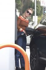 ANNABELLE WALLIS at a Gas Station in Los Angeles 01/03/2025