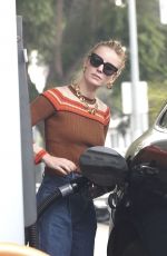 ANNABELLE WALLIS at a Gas Station in Los Angeles 01/03/2025