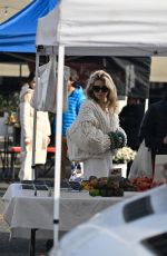 ANNALYNNE MCCORD Out Shopping with a Friend at Farmers Market in Los Angeles 01/19/2025