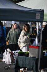 ANNALYNNE MCCORD Out Shopping with a Friend at Farmers Market in Los Angeles 01/19/2025