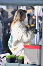 ANNALYNNE MCCORD Out Shopping with a Friend at Farmers Market in Los Angeles 01/19/2025