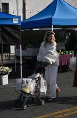 ANNALYNNE MCCORD Out Shopping with a Friend at Farmers Market in Los Angeles 01/19/2025