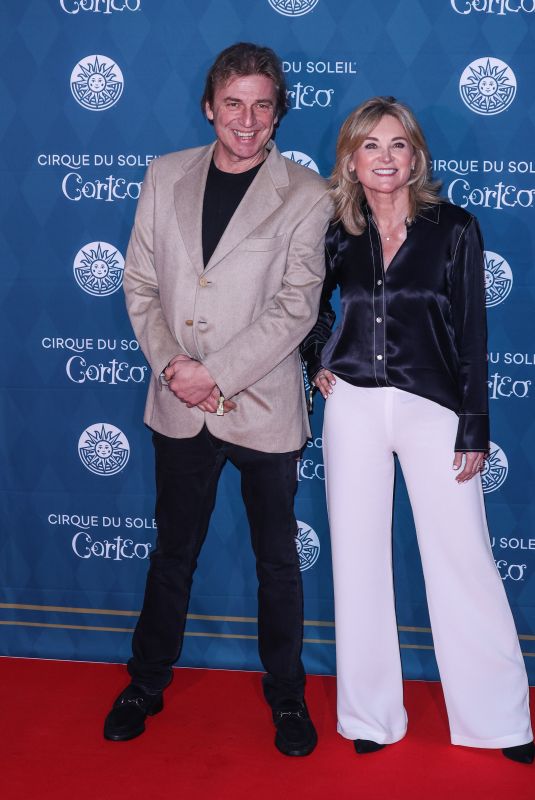 ANTHEA TURNER at Cirque du Soleil Corteo Premiere in London 01/15/2025
