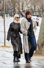 ANYA TAYLOR-JOY and Malcolm Mcrae Out and About in Paris 01/28/2025