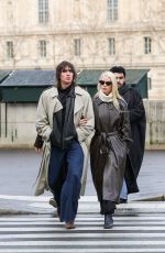 ANYA TAYLOR-JOY and Malcolm Mcrae Out and About in Paris 01/28/2025