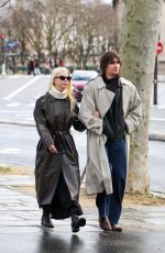 ANYA TAYLOR-JOY and Malcolm Mcrae Out and About in Paris 01/28/2025