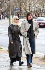 ANYA TAYLOR-JOY and Malcolm Mcrae Out and About in Paris 01/28/2025