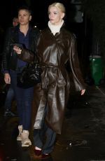 ANYA TAYLOR- JOY Arrives at Lenny Kravitz