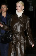 ANYA TAYLOR- JOY Arrives at Lenny Kravitz