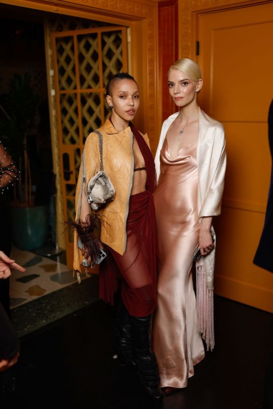 ANYA TAYLOR-JOY at Jas Mathur and Michael Braun’s Golden Globes Party in Los Angeles 01/05/2025