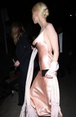 ANYA TAYLOR-JOY, CARA DELEVINGNE and ZOE KRAVITZ Arrives at Vas Morgan
