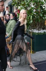 ANYA TAYLOR-JOY Returns to Her Hotel After Dior Show in Paris 01/27/2025