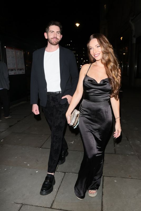 APRIL BANBURY Arrives at Geordie Shore Event at Thai Square in London 01/07/2025