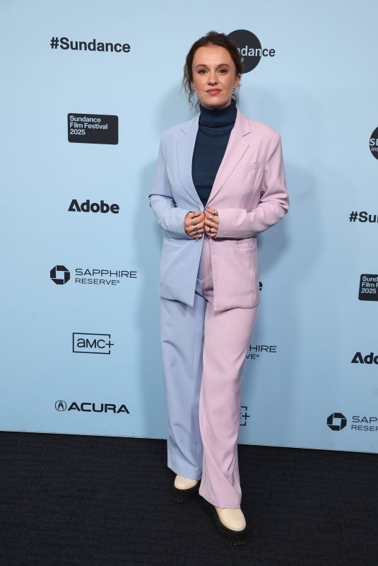 APRIL KELLEY at Plainclothes Premiere at Sundance Film Festival in Park City 014/26/2025
