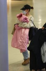 ARIANA GRANDE Arrives in Miami Following Oscar Nomination 01/25/2025