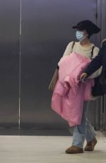 ARIANA GRANDE Arrives in Miami Following Oscar Nomination 01/25/2025