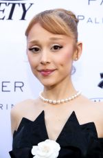 ARIANA GRANDE at Variety Creative Impact Awards 10 Directors To Watch Brunch at Palm Springs International Film Festival 01/04/2025