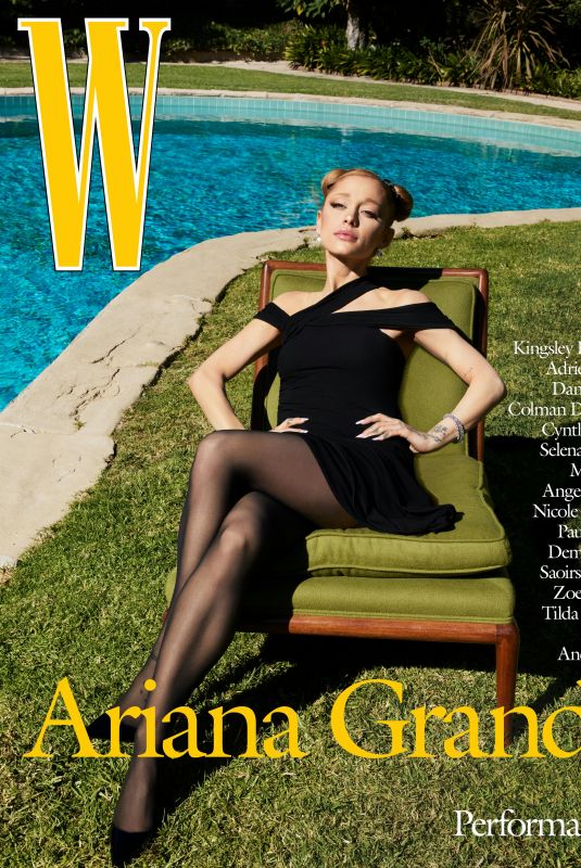 ARIANA GRANDE for W Magazine Best Performances, January 2025