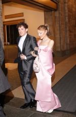 ARIANA GRANDE Leaves National Board of Review Awards in New York 01/07/2025