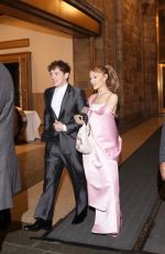 ARIANA GRANDE Leaves National Board of Review Awards in New York 01/07/2025