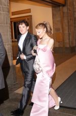 ARIANA GRANDE Leaves National Board of Review Awards in New York 01/07/2025