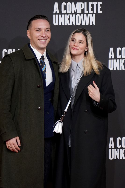 ARIANNA MONTEFIORI at A Complete Unknown Premiere in Rome 01/17/2025