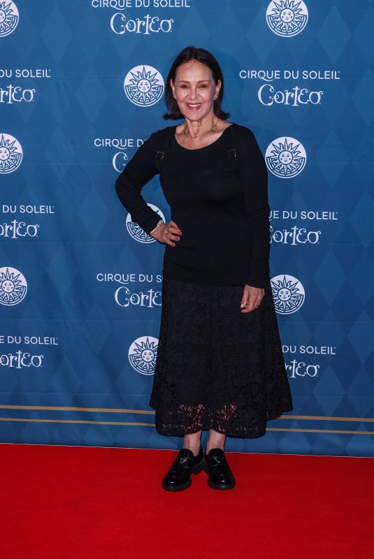 ARLENE PHILLIPS at Cirque du Soleil Corteo Premiere in London 01/15/2025