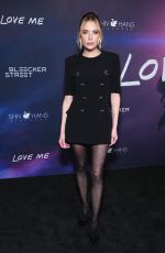ASHLEY BENSON at Love Me Special Screening and Photocall at DGA Theater Complex in Los Angeles 01/28/2025