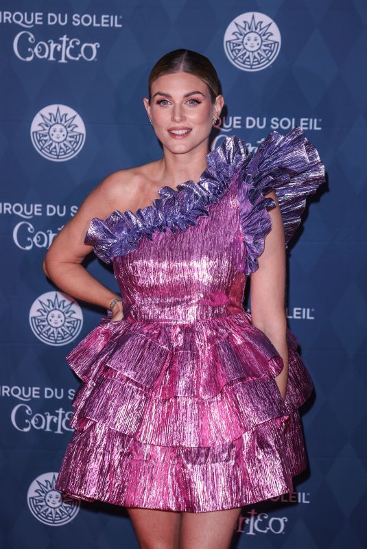 ASHLEY JAMES at Cirque du Soleil Corteo Premiere in London 01/15/2025