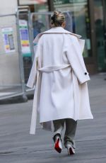 ASHLEY ROBERTS Leaves Heart Breakfast Show in London 01/21/2025