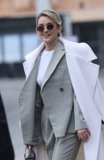 ASHLEY ROBERTS Leaves Heart Breakfast Show in London 01/21/2025