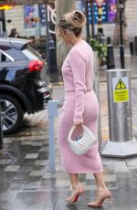 ASHLEY ROBERTS Leaves Heart Radio in London 01/07/2025