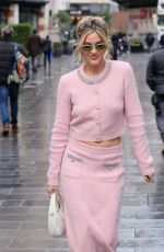 ASHLEY ROBERTS Leaves Heart Radio in London 01/07/2025