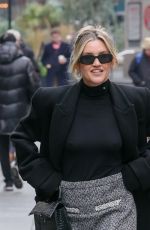 ASHLEY ROBERTS Leaves Heart Radio in London 01/10/2025